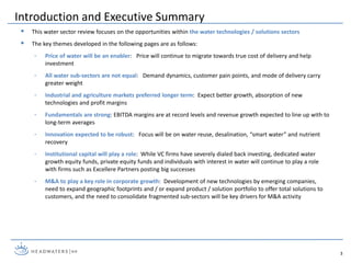 Opportunities in Water Technology | PDF