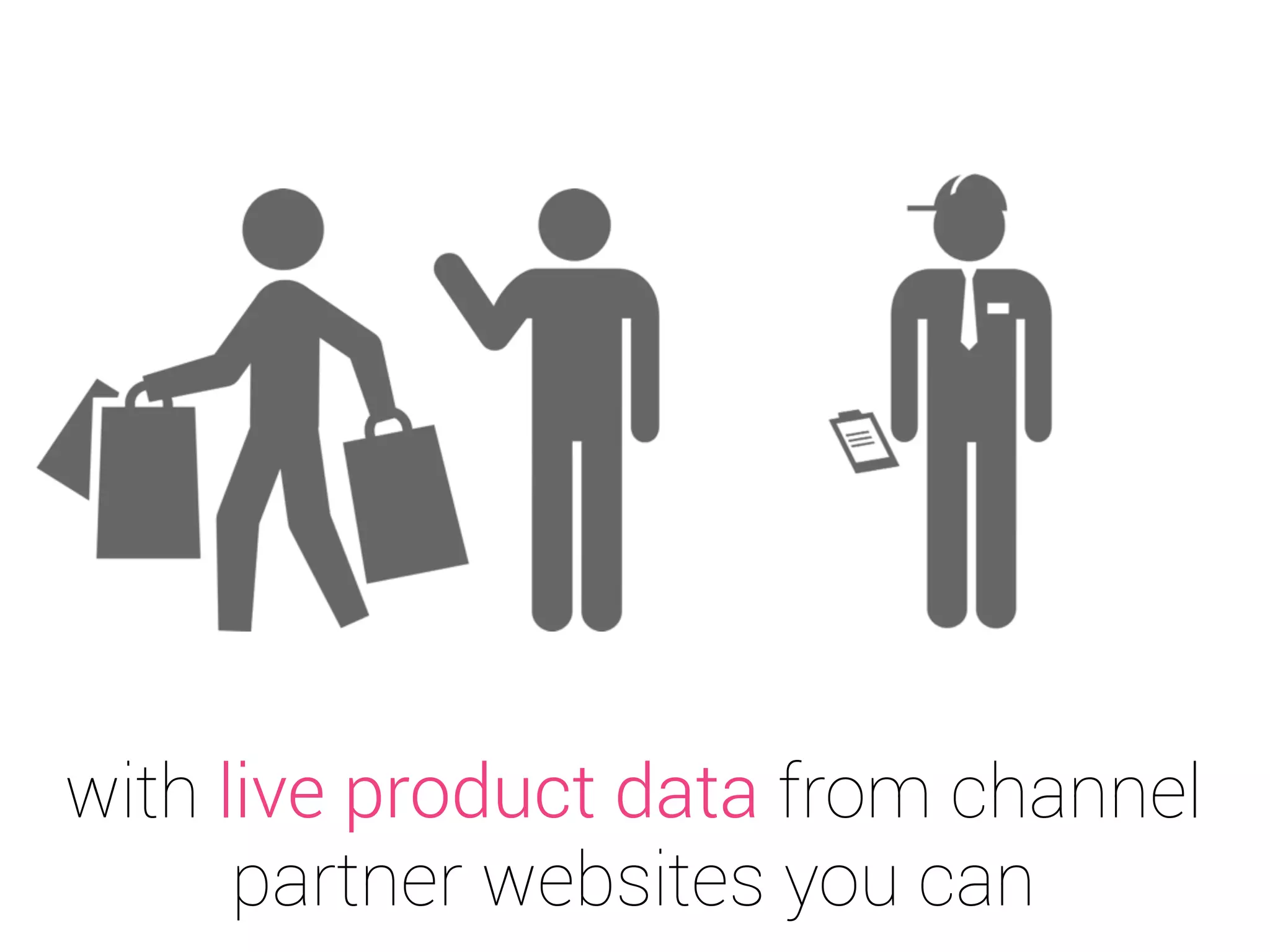 do you always know the price your
channel partners sell on at?
 