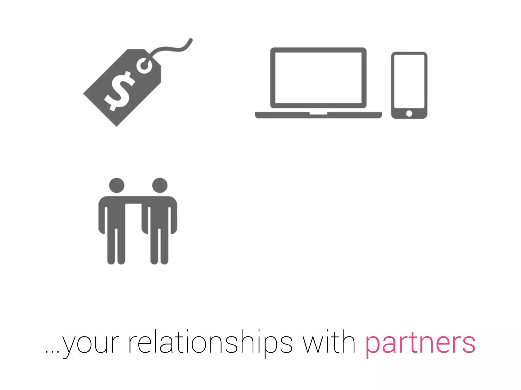 …your distribution channels
 