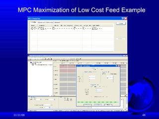 06/06/09 MPC Maximization of Low Cost Feed Example 