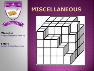Website:
www.notesedu.com.au
Email:
contact@notesedu.com.au
 