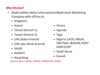 OFW Opportunity plan presentation