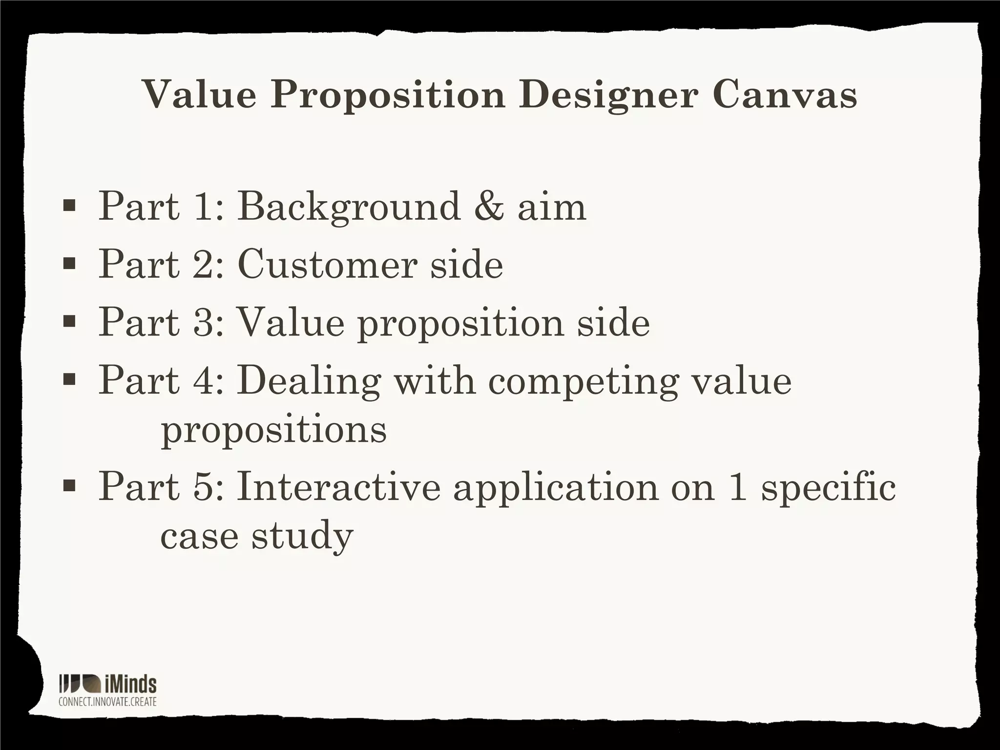 Part 1: Background & aim

Origin: Lean start-up
movement and business
model canvas

 