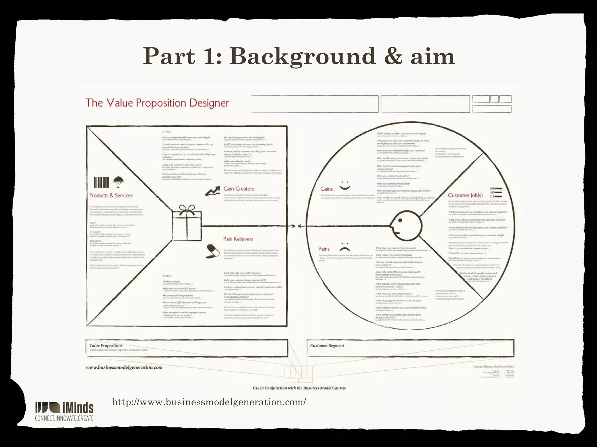 Part 1: Background & aim

http://www.businessmodelalchemist.com

 