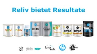 Reliv bietet Resultate
 