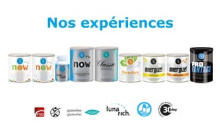 Nos expériences
 
