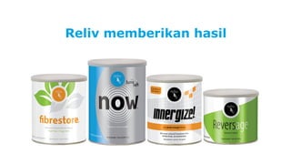 Reliv memberikan hasil 
 