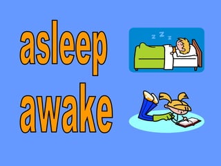 asleep awake 