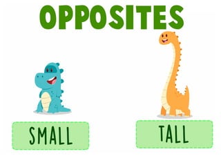 opposite flashcards-adjectives-6th grade