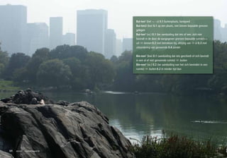 Bui-ten1 (het ~; ~s) 0.1 buitenplaats, landgoed
                                 Bui-ten2 (bw) 0.1 op een plaats, niet binnen bepaalde grenzen
                                 gelegen
                                 Bui-ten3 (vz.) 0.1 (ter aanduiding dat iets of iem. zich niet
                                 bevindt in de door de aangegeven grenzen bepaalde ruimte)=>
                                 uit  binnen 0.2 niet betrokken bij, afzijdig van  in 0.3 met
                                 uitzondering van genoemde 0.4 zonder

                                 Bin-nen1 (bw) 0.1 (aanduiding dat iets geschiedt of zich bevindt
                                 in een al of niet genoemde ruimte)  buiten
                                 Bin-nen2 (vz.) 0.2 (ter aanduiding van het zich bevinden in een
                                 ruimte)  buiten 0.2 in minder tijd dan




64   sociaal – maatschappelijk
 