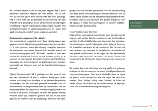 de creatieve sector is, wil dit nog niet zeggen dat al deze   groep nog kan worden gecreëerd, kan de samenstelling
personen behoefte hebben aan een atelier. Het is ook          van deze groep vanuit de opgave worden gestuurd om zo
niet zo dat elk gezin een woning met een tuin verlangt.       beter aan te sluiten op de bestaande gebiedskenmerken.
Het is in het licht van de promotie en de verkoop van een     Hierdoor ontstaat automatisch een groter draagvlak voor
ontwikkeling belangrijk om de verschillende doelgroepen       de opgave, is meer sturing mogelijk en kunnen onzeker-          Elk project is
vroegtijdig in kaart te brengen en rekening te houden met     heden worden gereduceerd.                                       mensenwerk.
leefstijltechnische en vestigingsvoorkeuren en -eisen. Het
gaat om de juiste match tussen vraag en aanbod.               Haal ‘buiten naar binnen’
                                                              Zoals uit het voorgaande is gebleken gaat de regie op de
Doelgroepen, gegeven of te creëren?                           opgave veel verder dan het aansturen van de betrokken
Een aansluitend vraagstuk is of deze doelgroepen een          partijen. In dit artikel hebben wij laten zien dat een trans-
gegeven zijn of dat deze nog gedefinieerd kunnen worden.      formatieopgave wordt beïnvloed door externe factoren
Er is een grotere mate van sturing mogelijk wanneer           uit zowel het verleden als de toekomst. De factoren uit
de doelgroep nog nader bepaald kan worden vanuit de           het verleden zijn positieve of negatieve krachten die uit
transformatieopgave zelf. Wanneer sprake is van een           het gebied voortkomen. In de regel zijn het vaststaande
bestaande doelgroep is deze sturing lastiger, omdat er al     factoren, vaak materieel van aard. Het andere buiten, de
wensen en eisen vanuit die omgeving voor de transforma-       toekomst, is de afzetmarkt ofwel mensen met wensen en
tieopgave zijn geformuleerd. De doelgroep moet worden         eisen.
overtuigd van hetgeen men met de transformatieopgave
beoogd.                                                       De meeste kans op effectieve sturing geeft een gedegen
                                                              analyse van alle actoren en factoren voorafgaand aan de
Tijdens Transformatie ‘08 is gebleken dat het verschil tus-   transformatieopgave. Dan wordt duidelijk waar de regie
sen een bestaande of een te creëren doelgroep onder           op gericht moet worden en wie die regie het beste kan
andere tot uiting komt in relatie tot de bestaande gebieds-   voeren. Door ‘buiten’ tijdig naar ‘binnen’ te halen en
kenmerken. Als de positieve gebiedskenmerken niet of          beide kanten met elkaar te verbinden wordt de slagings-
onvoldoende corresponderen met de behoeften van de            kans van de transformatieopgave vergroot.
doelgroep biedt de opgave ook minder mogelijkheden om
hierop in te spelen. In dit geval zal men een groter beroep
moeten doen op creatieve geesten om de locatie toch
geschikt te maken voor de doelgroep. Wanneer de doel-


                                                                                                                                van buiten naar binnen   75
 