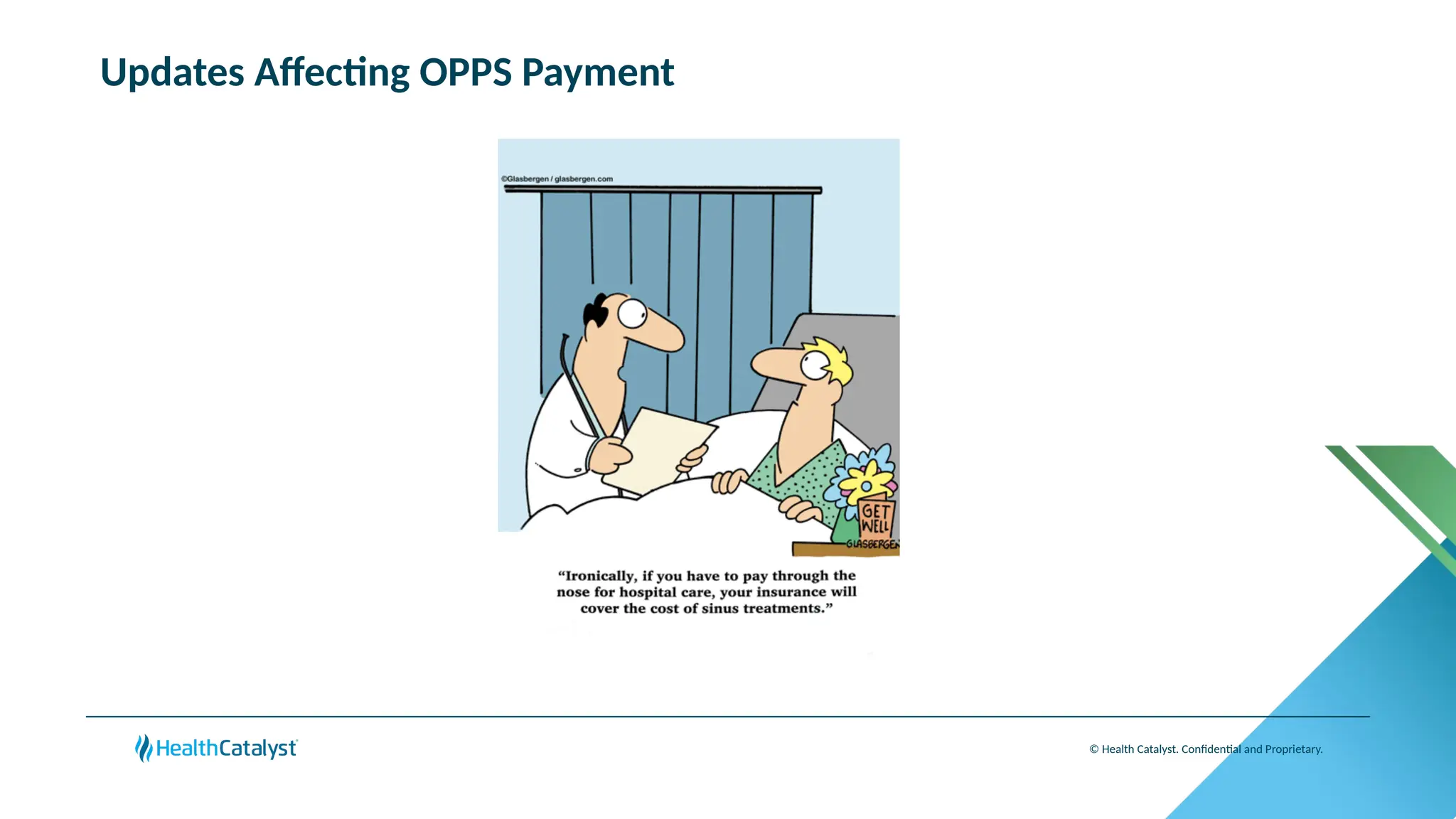 © Health Catalyst. Confidential and Proprietary.
Updates Affecting OPPS Payment
 