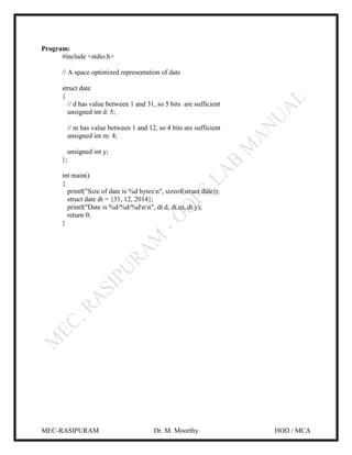 OOPs manual final copy | PDF