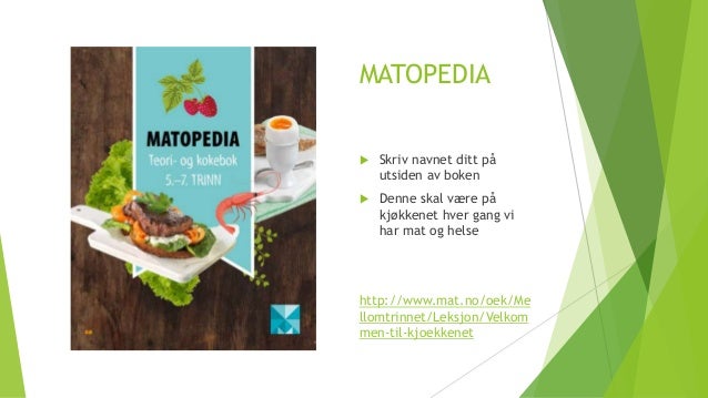 Oppstart Mat Amp Helse