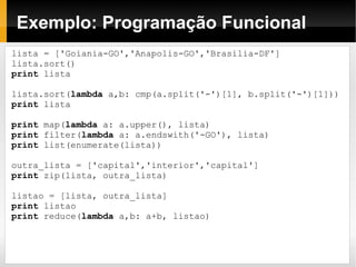 O que é Python? Criada por Guido van Rossum em 1990 