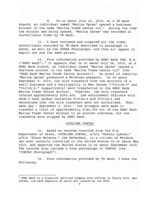 Oprea, marina et al complaint