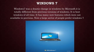 introduction to Operating system. (windows) | PPTX | Operating Systems ...