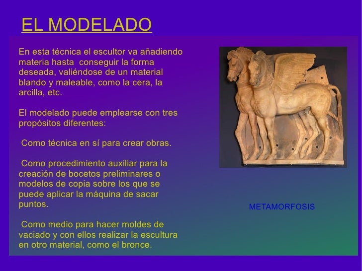 TÉCNICAS TRIDIMENSIONALES; EDUCACIÓN PLÁSTICA