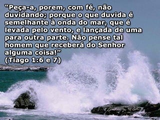 O privilégio de falar com deus