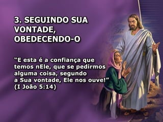 O privilégio de falar com deus