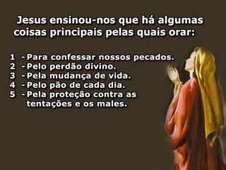 O privilégio de falar com deus
