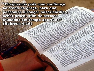 O privilégio de falar com deus