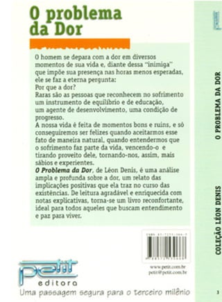 O problema da dor (léon denis)