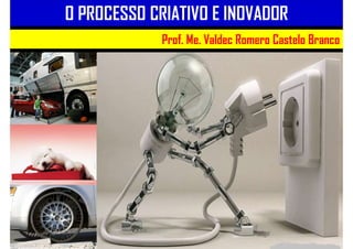 Prof. Me. Valdec Romero Castelo Branco
O PROCESSO CRIATIVO E INOVADOR
 
