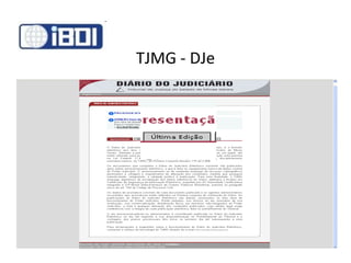 TJMG - DJe 