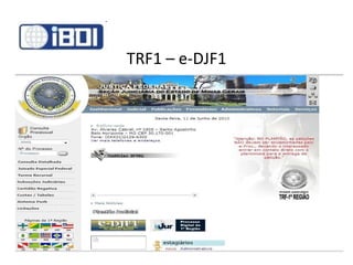 TRF1 – e-DJF1 