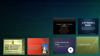 O proposito de deus insondável!