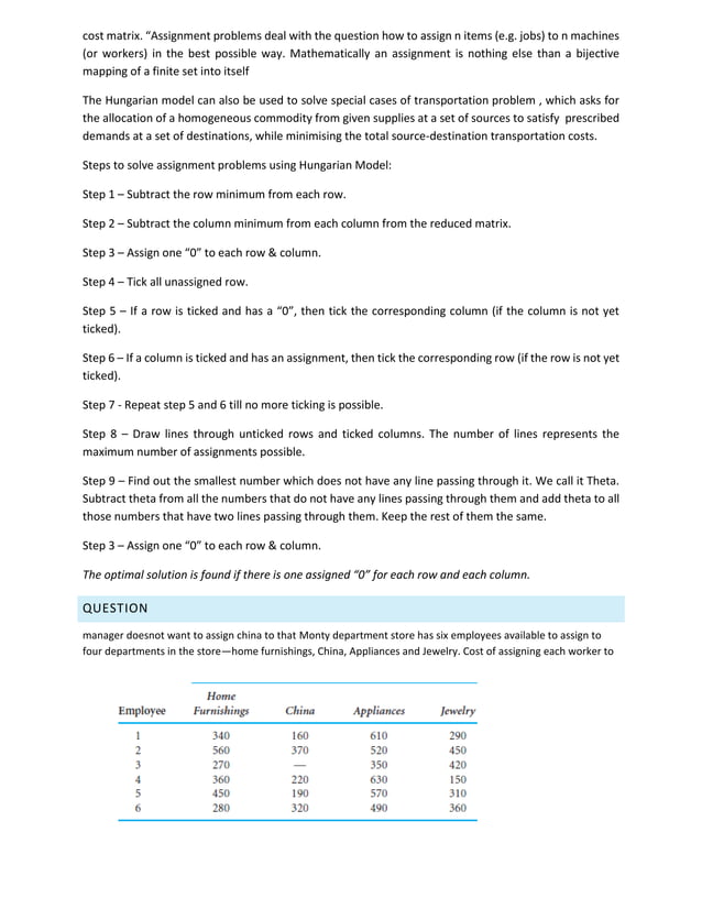 Operations Research Project | PDF | Computing | Technology & Computing