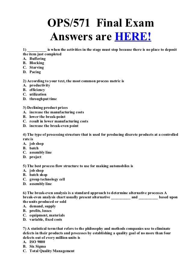 mgt 230 final exam answers Purchase entire course solutions and final exam answers. mgt 230 final exam answers Purchase entire course solutions and final exam answers.