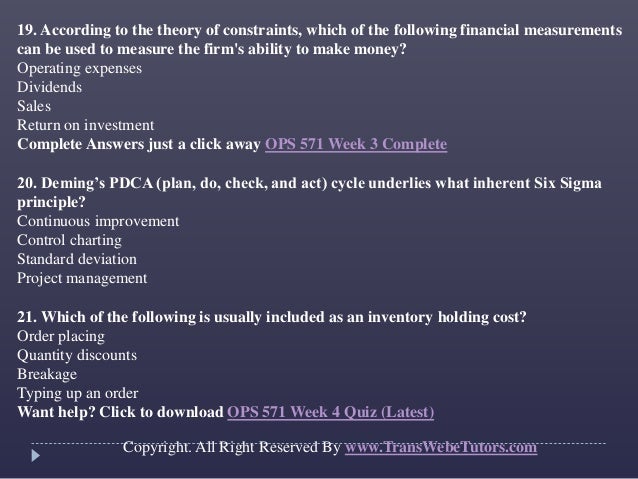 univeristy of phoenix ops 571 final exam Uop e tutor’s courses are engaging guides summaries of study resources address multiple learning styles: online video lessons, study material, study guides, test series, practice sets, solved papers for ops 571 final exam with 8 different and more. univeristy of phoenix ops 571 final exam Uop e tutor’s courses are engaging guides summaries of study resources address multiple learning styles: online video lessons, study material, study guides, test series, practice sets, solved papers for ops 571 final exam with 8 different and more.