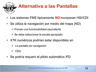 Nd Xtk Aprobacion operaciona PBN Especificaciones de navegacion terminal OPS9 ...