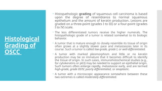 Staging and Grading of Oral Squamous Cell Carcinoma | PPTX