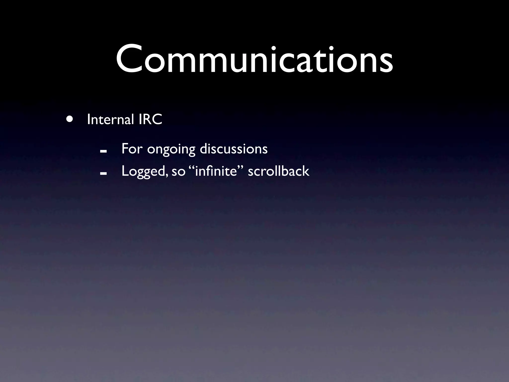 Operational Efficiency Hacks Web20 Expo2009