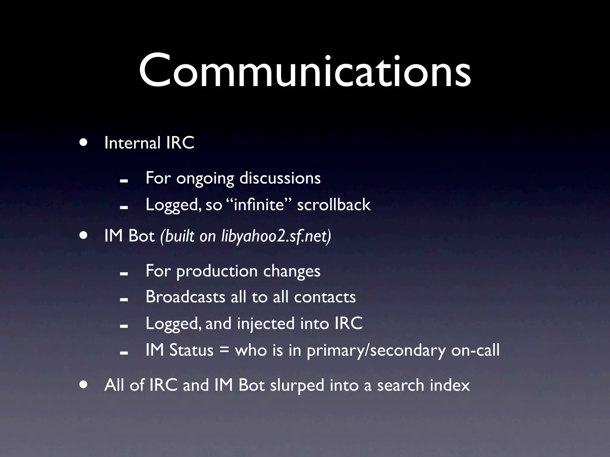 Operational Efficiency Hacks Web20 Expo2009
