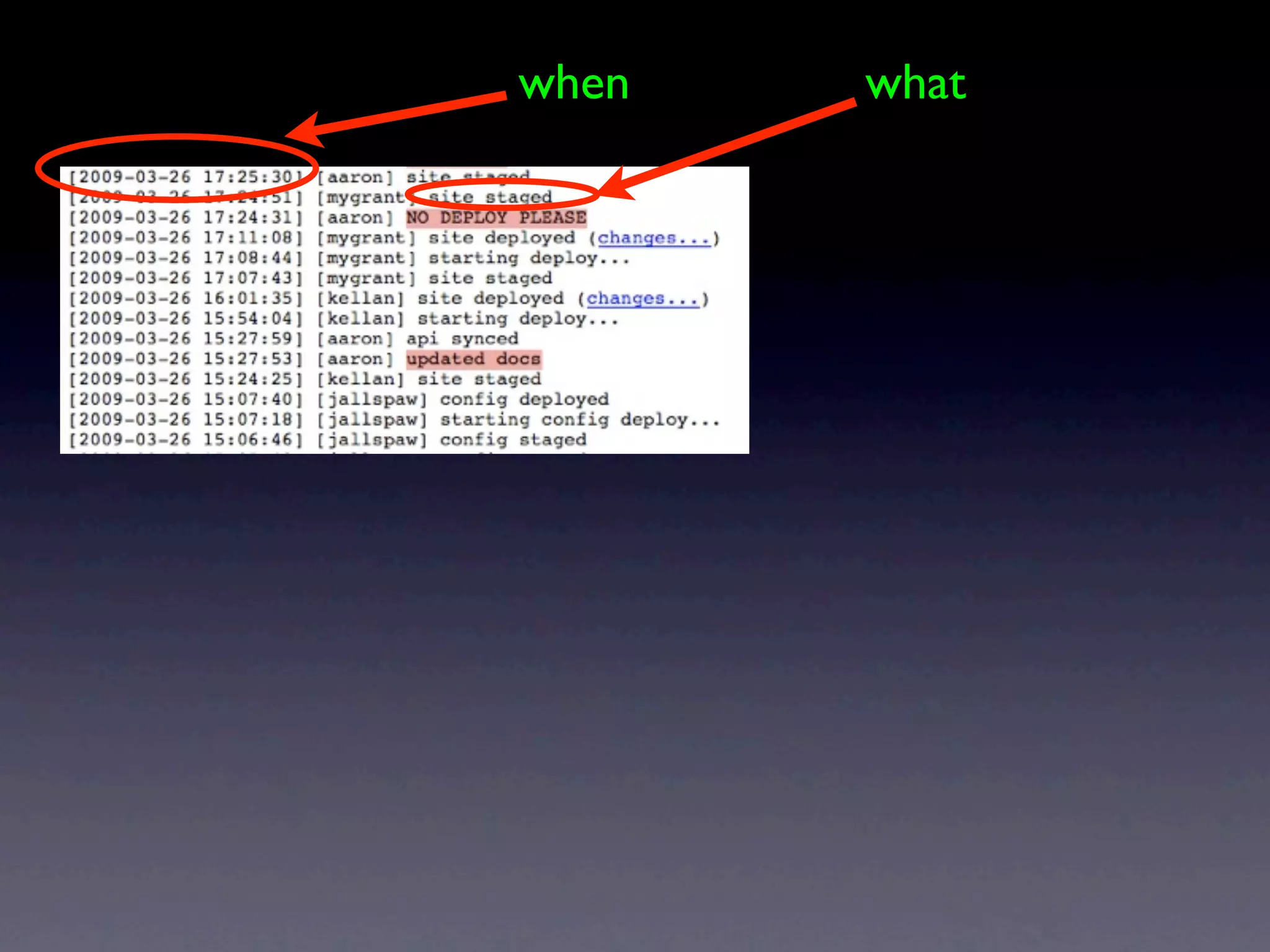 Operational Efficiency Hacks Web20 Expo2009