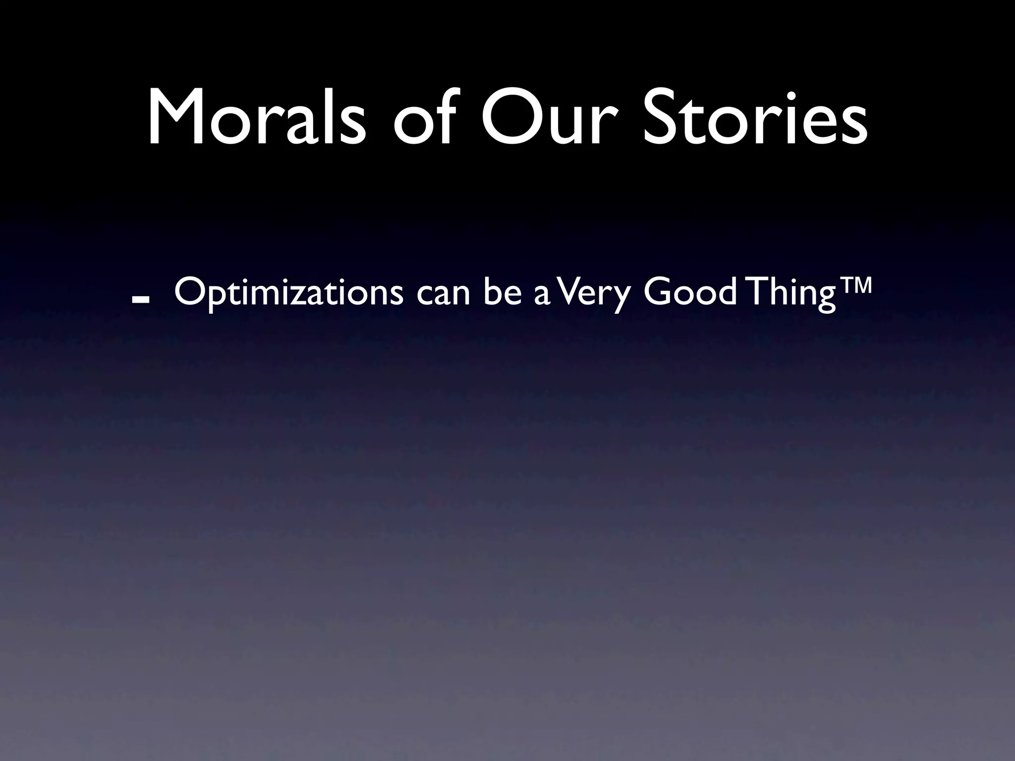 Operational Efficiency Hacks Web20 Expo2009