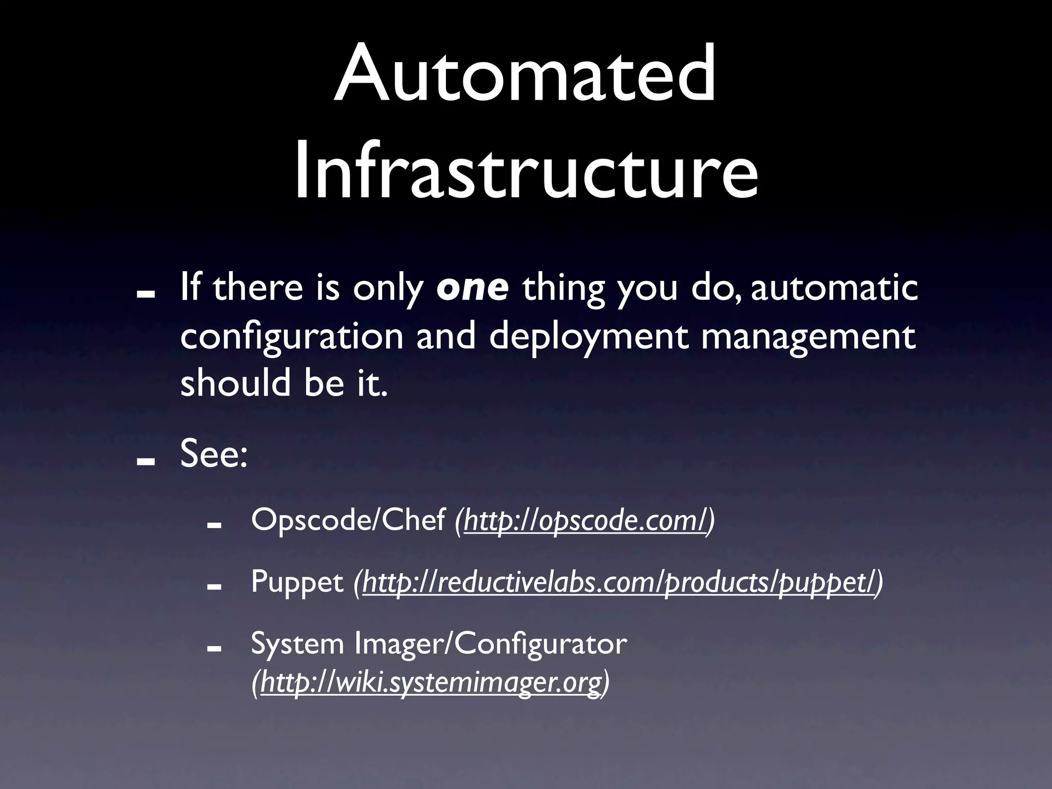Operational Efficiency Hacks Web20 Expo2009