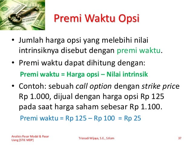 Agregat nilai intrinsik opsi saham