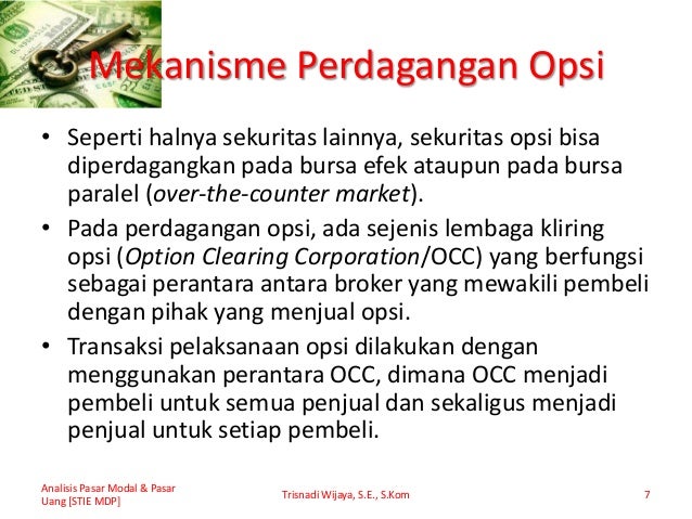Perdagangan opsi bursa saham virtual
