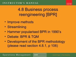Ops management lecture 4 process design & strategy | PPT