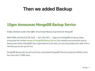 MongoDB Ops Manager | PPTX