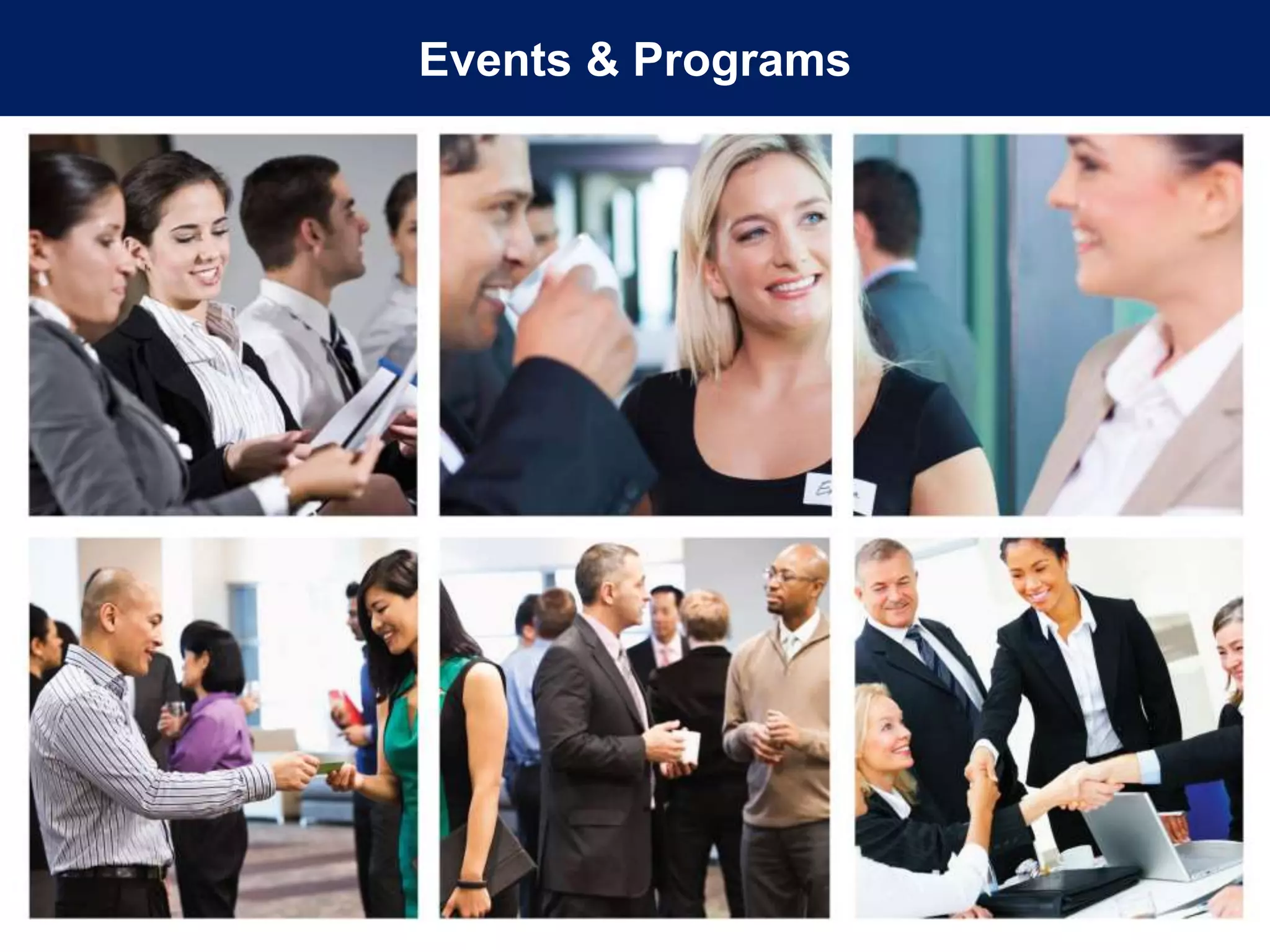 Events & Programs
 