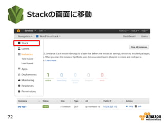 Stackの画面に移動
72
 