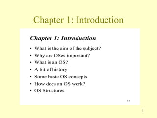 Chapter 1: Introduction 