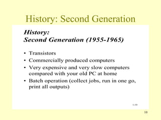History: Second Generation 
