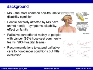 Picture of OPTCARE Neuro - Palliative care in patients with Multiple Sclerosis (MS ...
